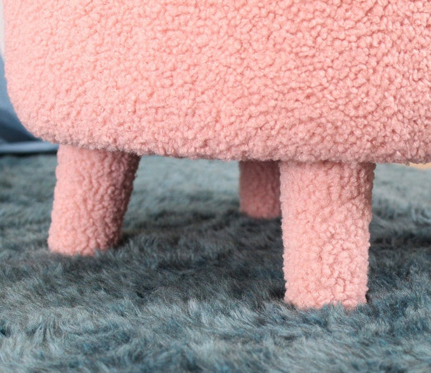 Pouf in tessuto Moouv Rosa (4)