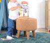 Pouf in tessuto Moouv Round Marrone (2)