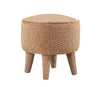 Pouf in tessuto Moouv Round Marrone (6)