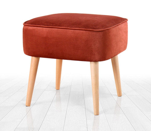 Pouf in tessuto Moouv Ruggine