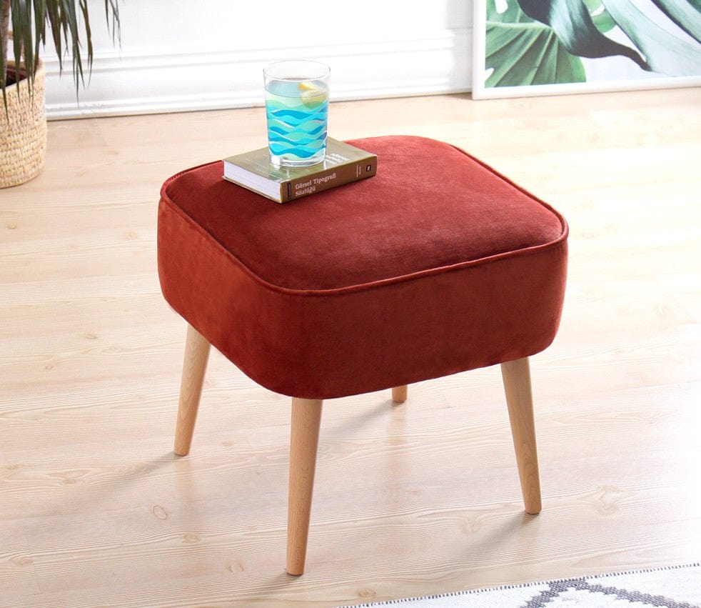 Pouf in tessuto Moouv Ruggine (3)