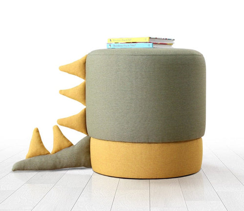 Pouf in tessuto Moouv Verde