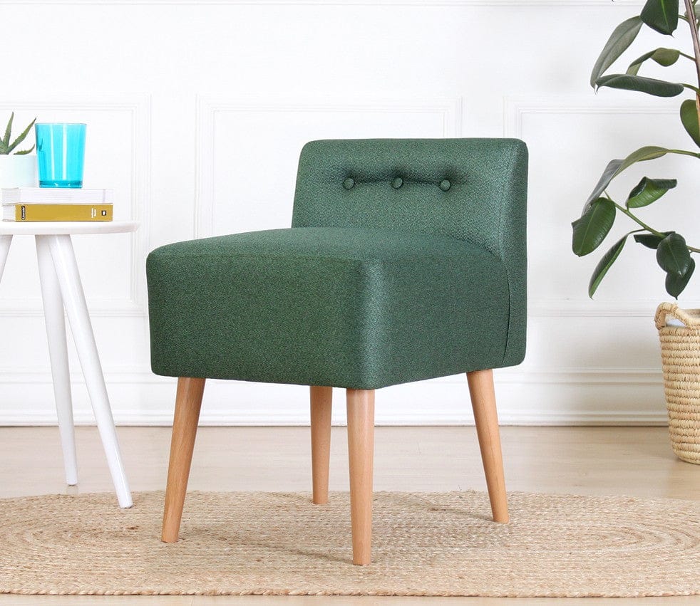 Pouf in tessuto Moouv Verde