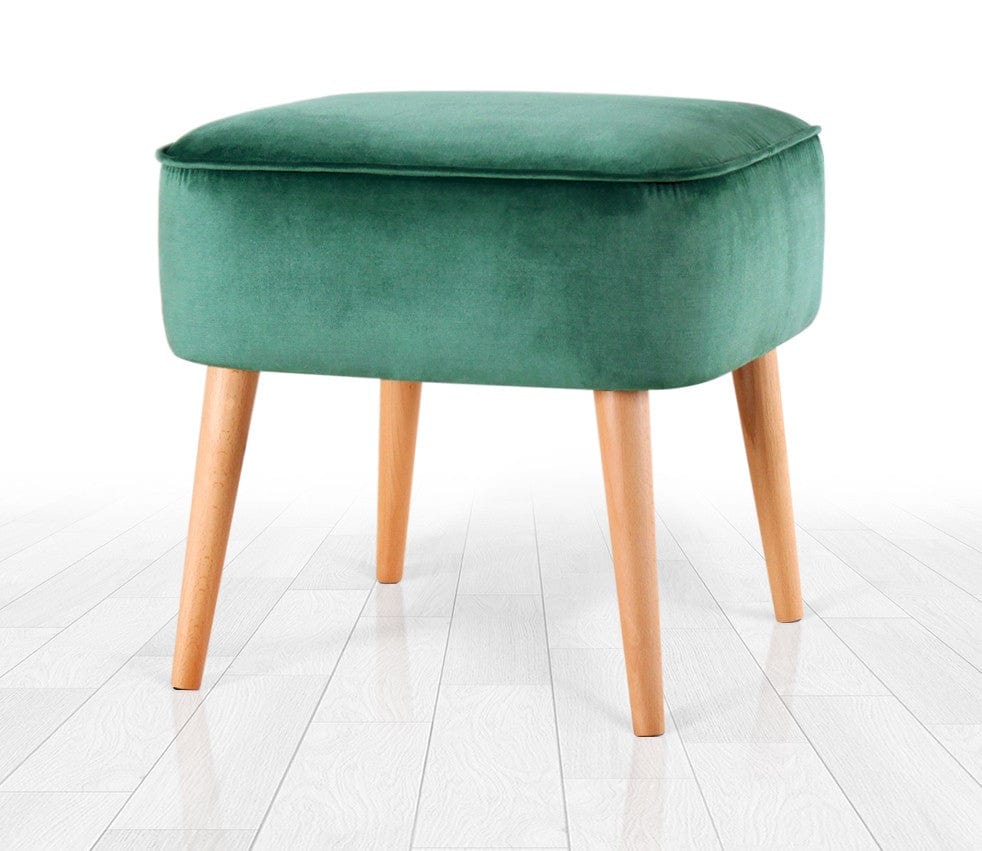 Pouf in tessuto Moouv Verde