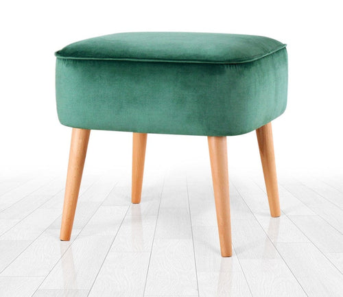 Pouf in tessuto Moouv Verde