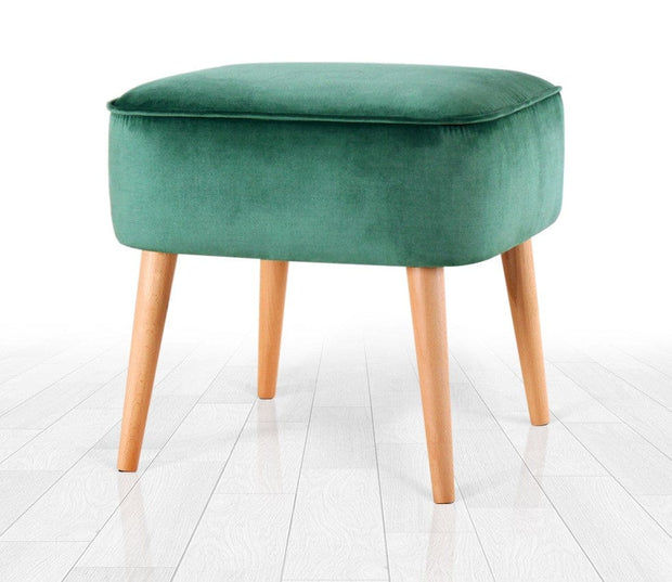 Pouf in tessuto Moouv Verde