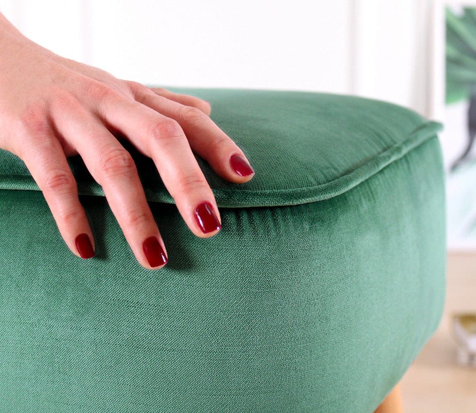 Pouf in tessuto Moouv Verde (3)