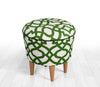 Pouf in tessuto Moss Verde (1)