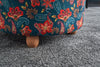 Pouf in tessuto Nergis Round Multicolore (3)