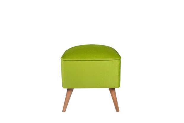 Pouf in tessuto New Bern Verde (1)