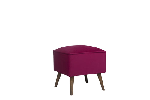 Pouf in tessuto New Bern Violetto (1)