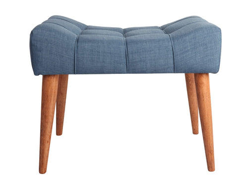Pouf in tessuto New Cool Blu