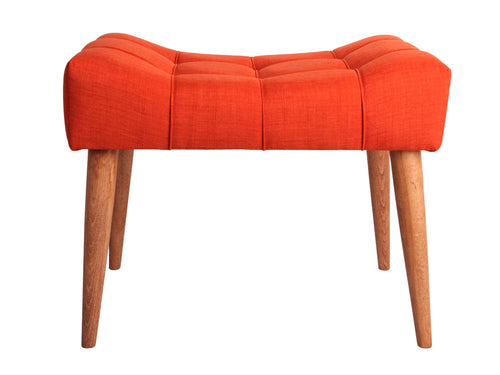 Pouf in tessuto New Cool Crema