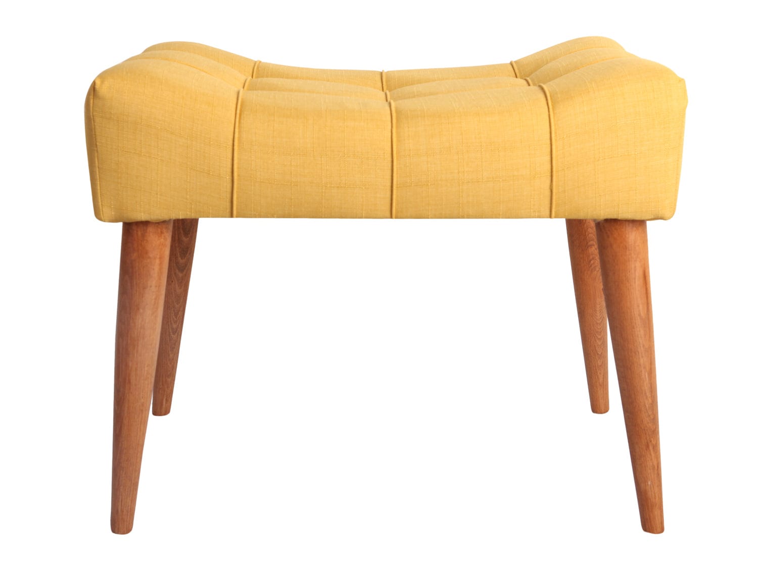 Pouf in tessuto New Cool Giallo
