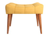 Pouf in tessuto New Cool Giallo