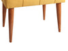 Pouf in tessuto New Cool Giallo (2)