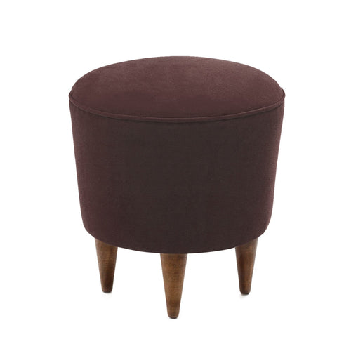 Pouf in tessuto Norva 108 Marrone