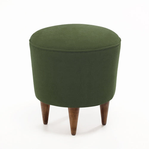 Pouf in tessuto Norva 238 Verde