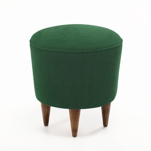 Pouf in tessuto Norva 400 Verde