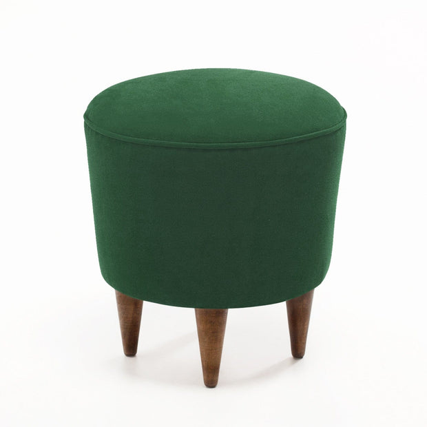 Pouf in tessuto Norva 400 Verde