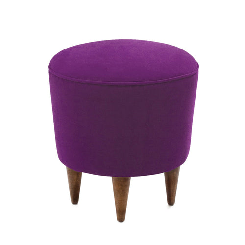 Pouf in tessuto Norva 413 Violetto