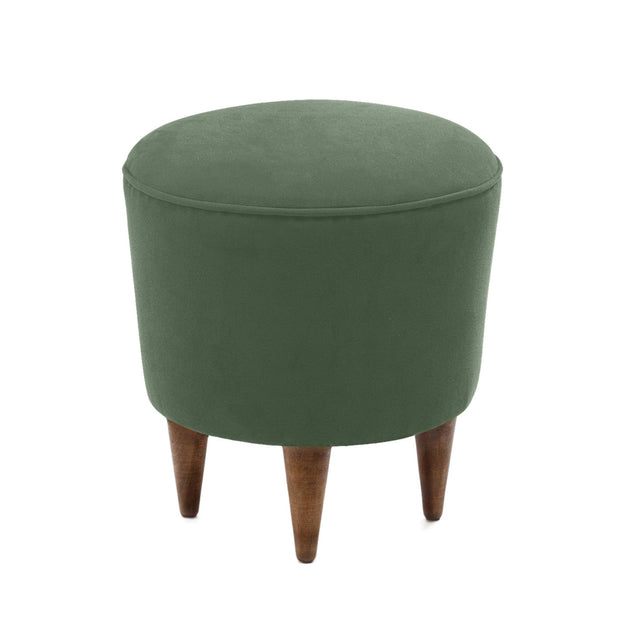 Pouf in tessuto Norva Verde