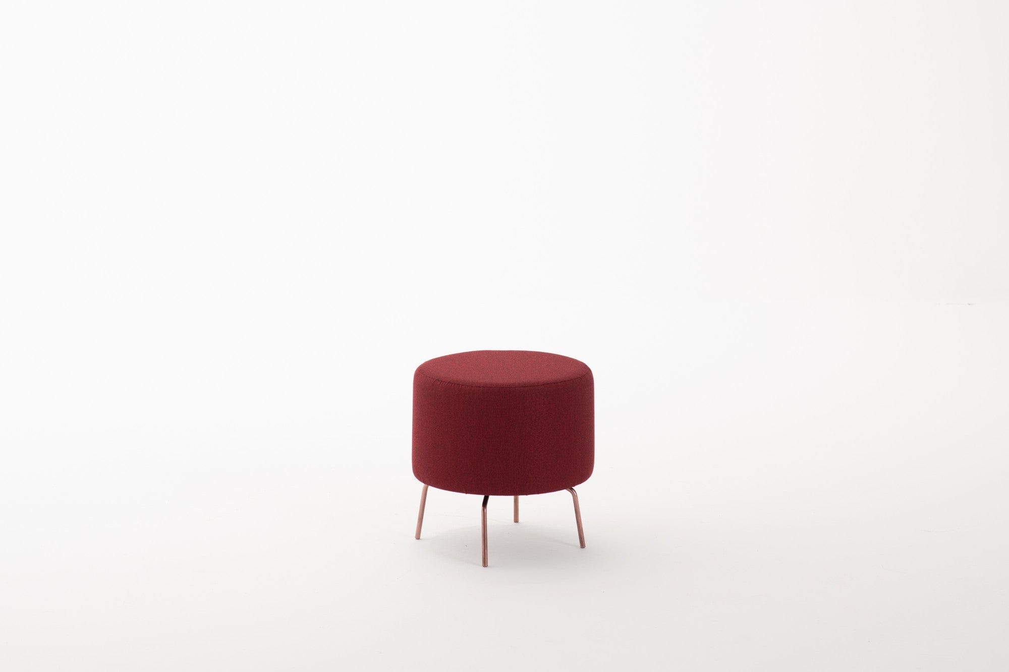 Pouf in tessuto Octo Bordeaux (5)