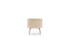 Pouf in tessuto Octo Crema (3)