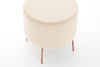 Pouf in tessuto Octo Crema (4)