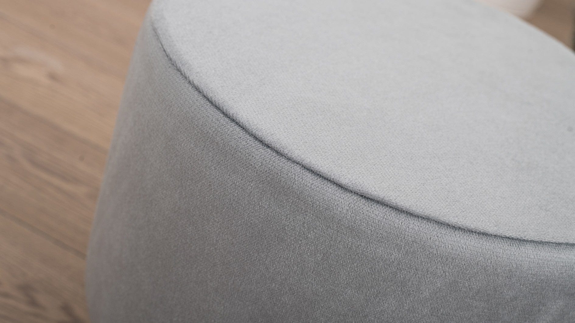 Pouf in tessuto Octo Grigio (3)