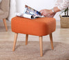 Pouf in tessuto Parrot Arancia (1)