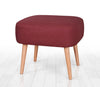 Pouf in tessuto Parrot Bordeaux (3)