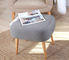 Pouf in tessuto Parrot Grigio (3)