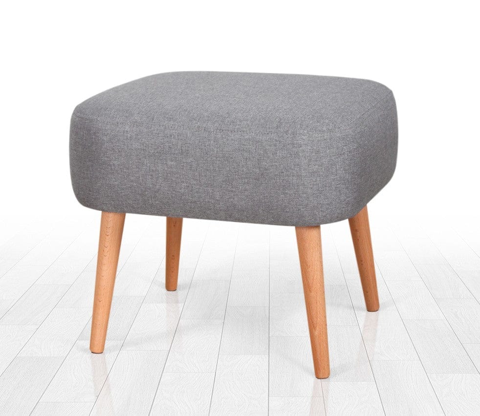 Pouf in tessuto Parrot Grigio (4)