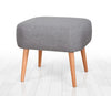 Pouf in tessuto Parrot Grigio (4)