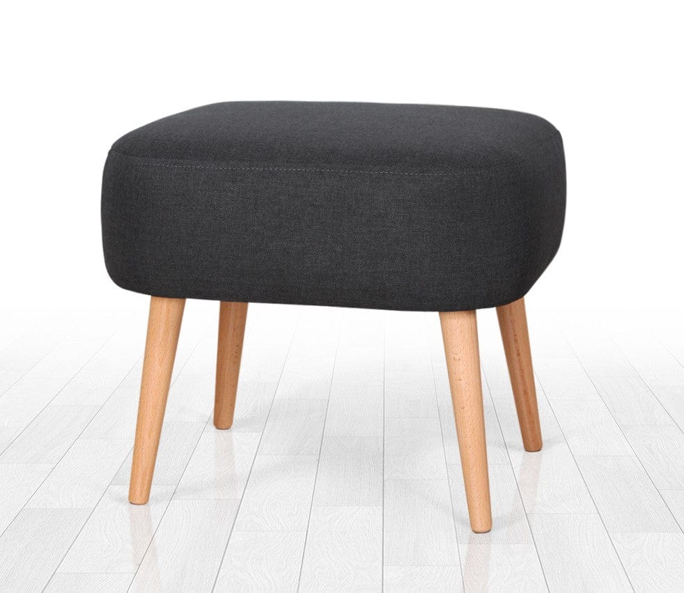 Pouf in tessuto Parrot Grigio (3)