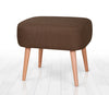 Pouf in tessuto Parrot Marrone (3)