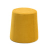 Pouf in tessuto Petek Giallo (1)