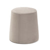 Pouf in tessuto Petek Grigio (1)