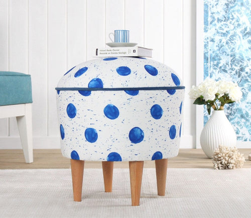 Pouf in tessuto Rakamoz Multicolore