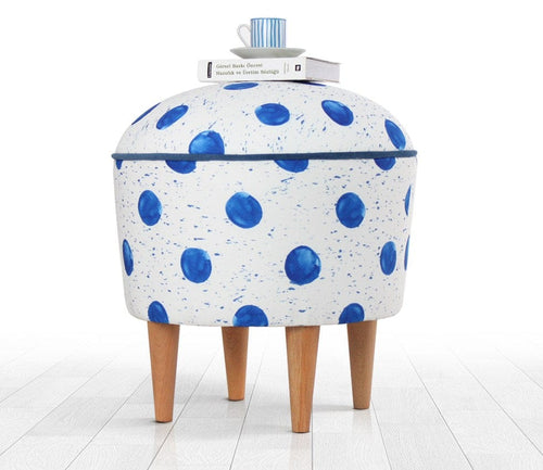 Pouf in tessuto Rakamoz Multicolore (1)