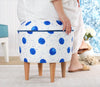 Pouf in tessuto Rakamoz Multicolore (3)