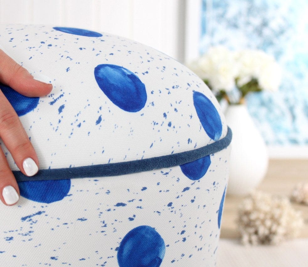 Pouf in tessuto Rakamoz Multicolore (4)