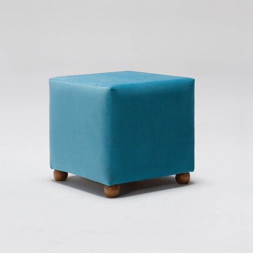 Pouf in tessuto Ranma Blu (1)