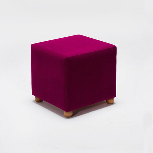 Pouf in tessuto Ranma Violetto