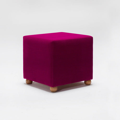 Pouf in tessuto Ranma Violetto (1)