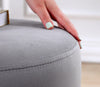 Pouf in tessuto Ropp Grigio (3)