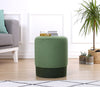 Pouf in tessuto Ropp Verde (1)
