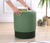 Pouf in tessuto Ropp Verde (2)