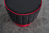 Pouf in tessuto Rose Antracite (1)